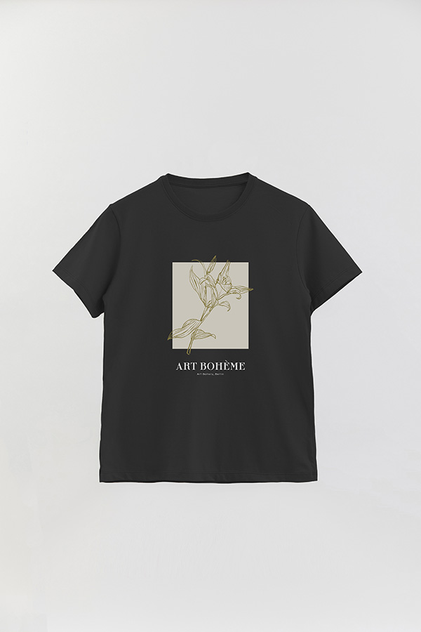 REMERA BASICA ESTAMPADA BT ART BOHEME
