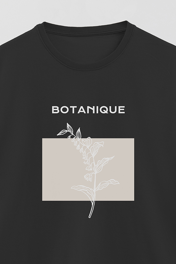 REMERA BASICA ESTAMPADA BT BOTANIQUE