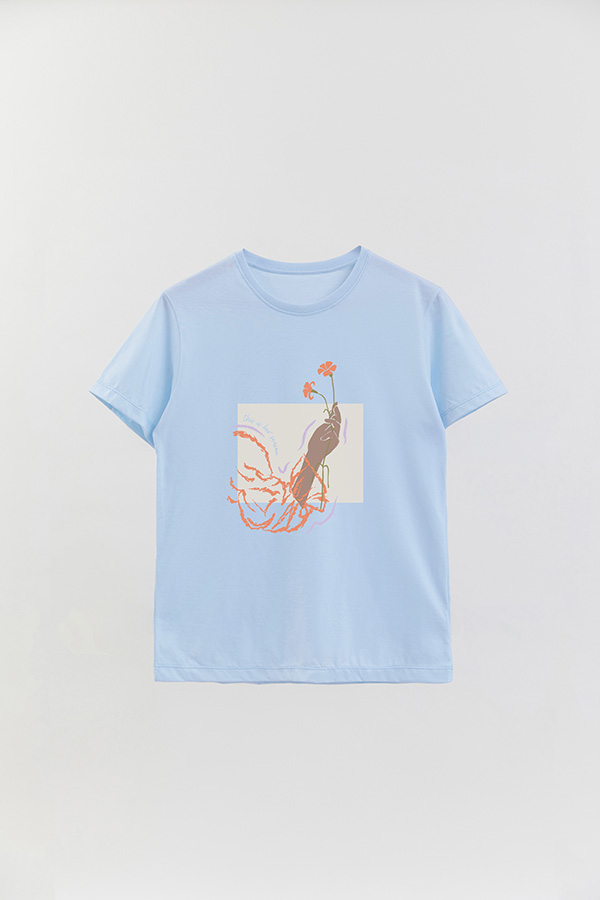REMERA BASICA ESTAMPADA WC THIS IS HER SEASON