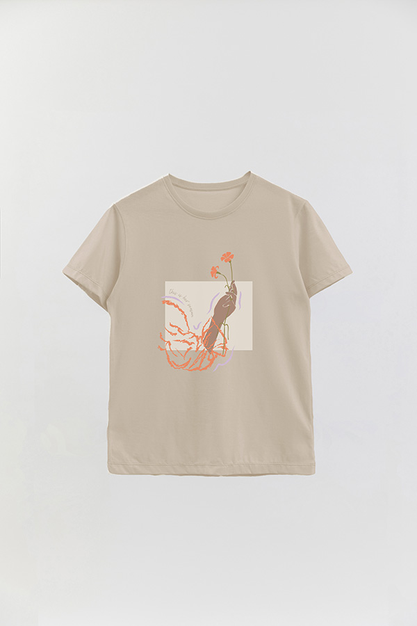 REMERA BASICA ESTAMPADA WC THIS IS HER SEASON
