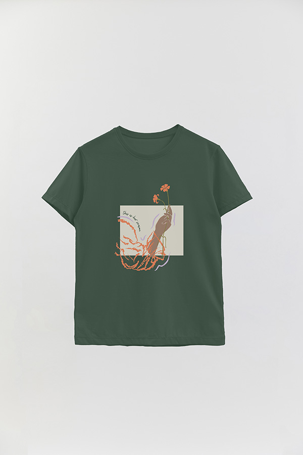 REMERA BASICA ESTAMPADA WC THIS IS HER SEASON