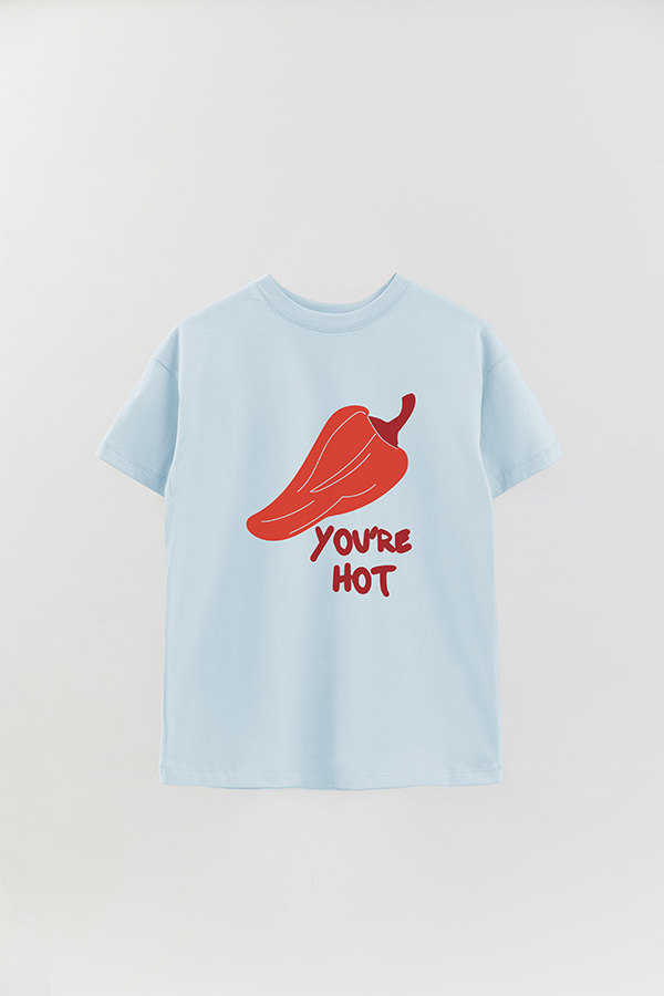 REMERA OVER ESTAMPADA LOVE HOT 2