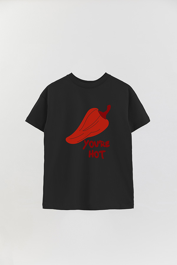 REMERA OVER ESTAMPADA LOVE HOT 2