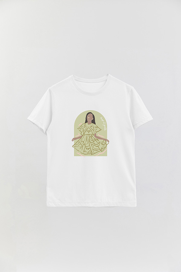 REMERA BASICA ESTAMPADA WC KEEP IT GENTLE