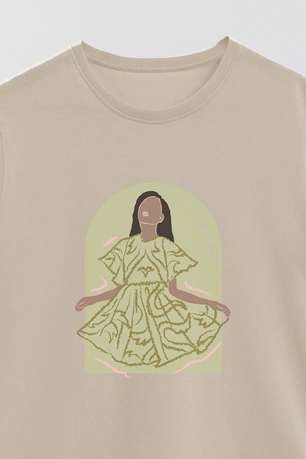 REMERA BASICA ESTAMPADA WC KEEP IT GENTLE