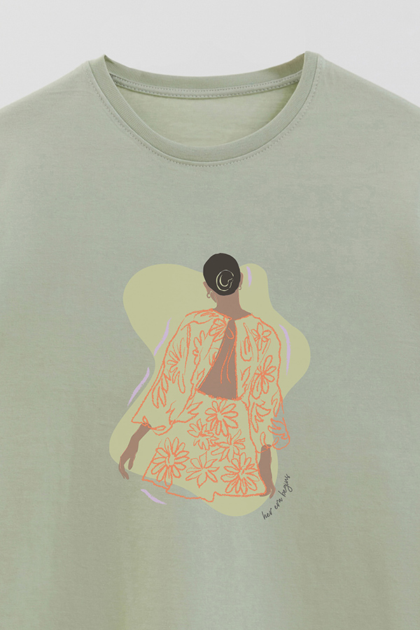 REMERA BASICA ESTAMPADA WC HER ERA BEGINS