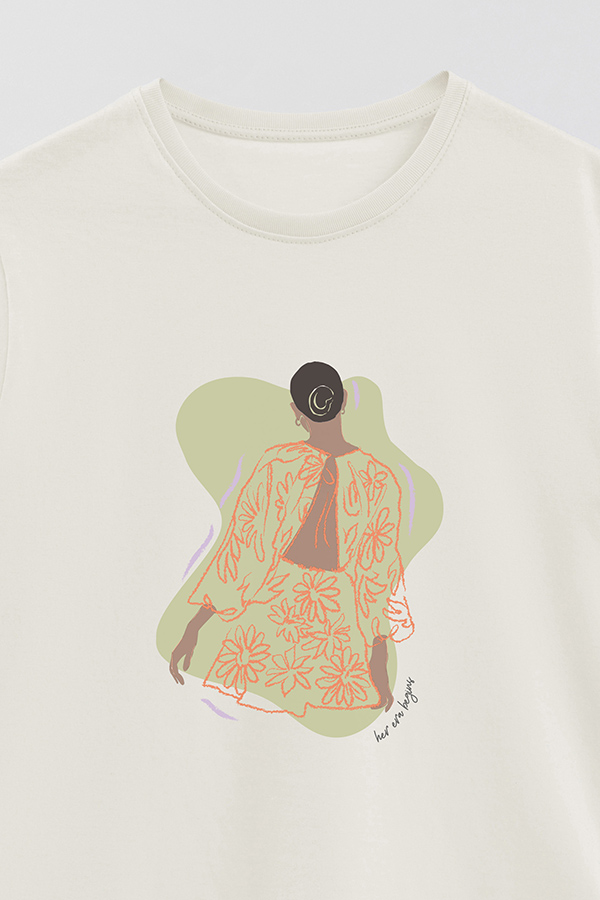 REMERA BASICA ESTAMPADA WC HER ERA BEGINS