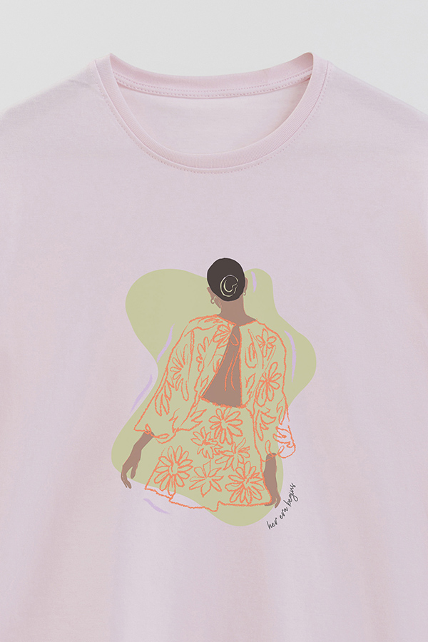 REMERA BASICA ESTAMPADA WC HER ERA BEGINS
