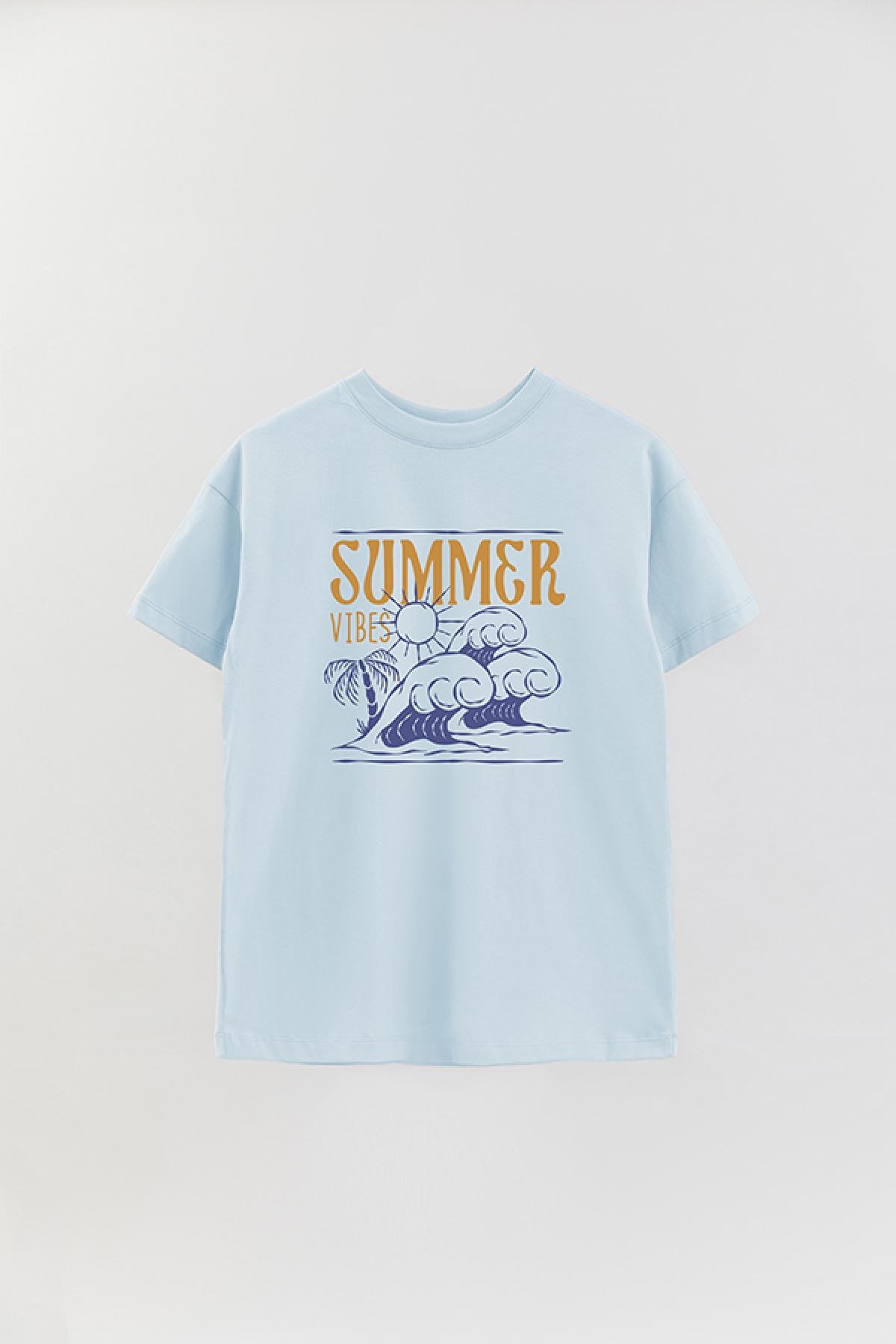 REMERA OVER ESTAMPADA SMV SUMMER VIBES