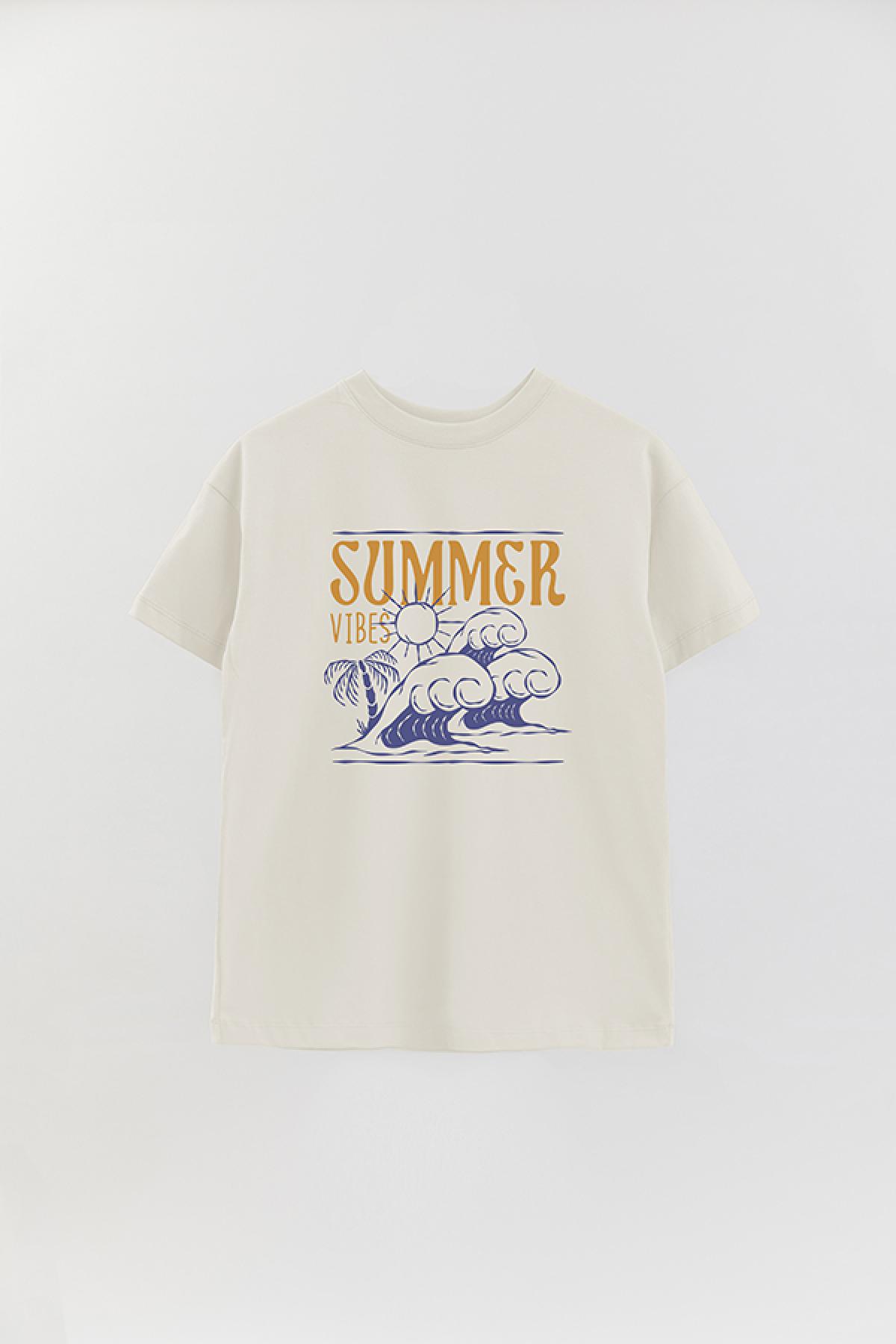 REMERA OVER ESTAMPADA SMV SUMMER VIBES