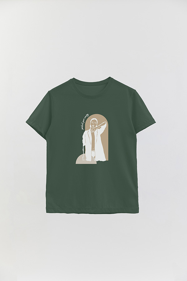 REMERA BASICA ESTAMPADA W PROTECT YOUR ENERGY