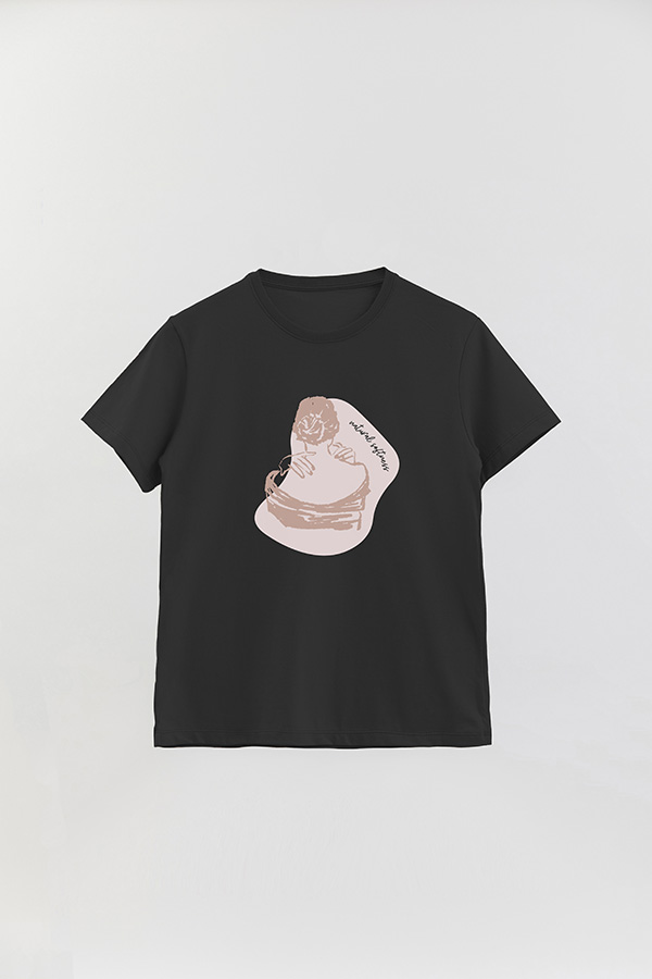 REMERA BASICA ESTAMPADA W NATURAL SOFTNESS