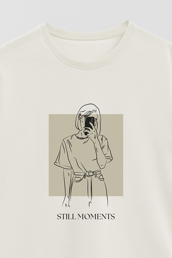 REMERA BASICA ESTAMPADA STILL MOMENTS
