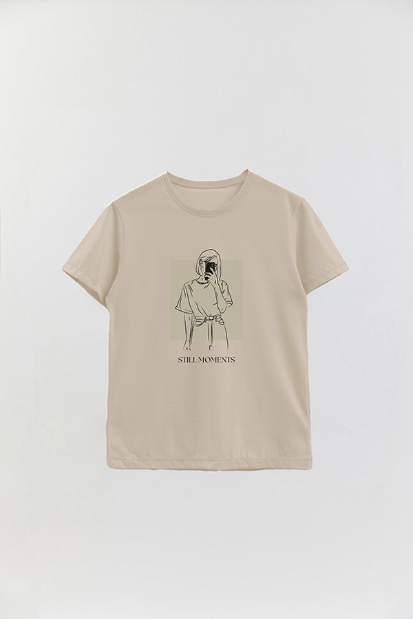 REMERA BASICA ESTAMPADA STILL MOMENTS