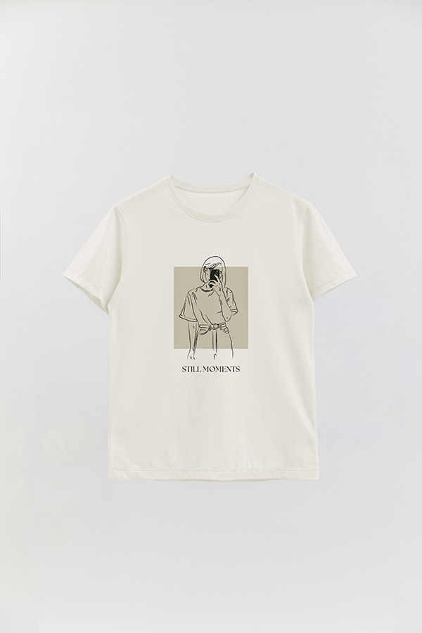 REMERA BASICA ESTAMPADA STILL MOMENTS
