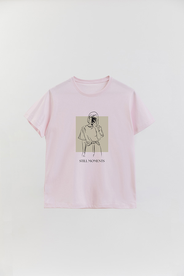 REMERA BASICA ESTAMPADA STILL MOMENTS