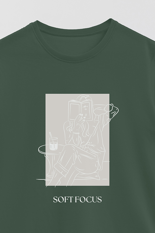 REMERA BASICA ESTAMPADA SOFT FOCUS