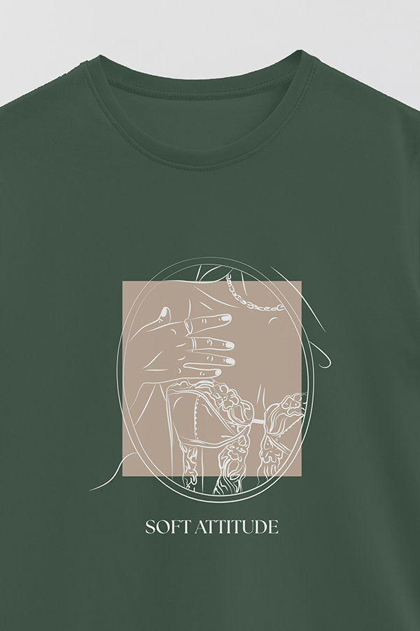 REMERA BASICA ESTAMPADA SOFT ATTITUDE