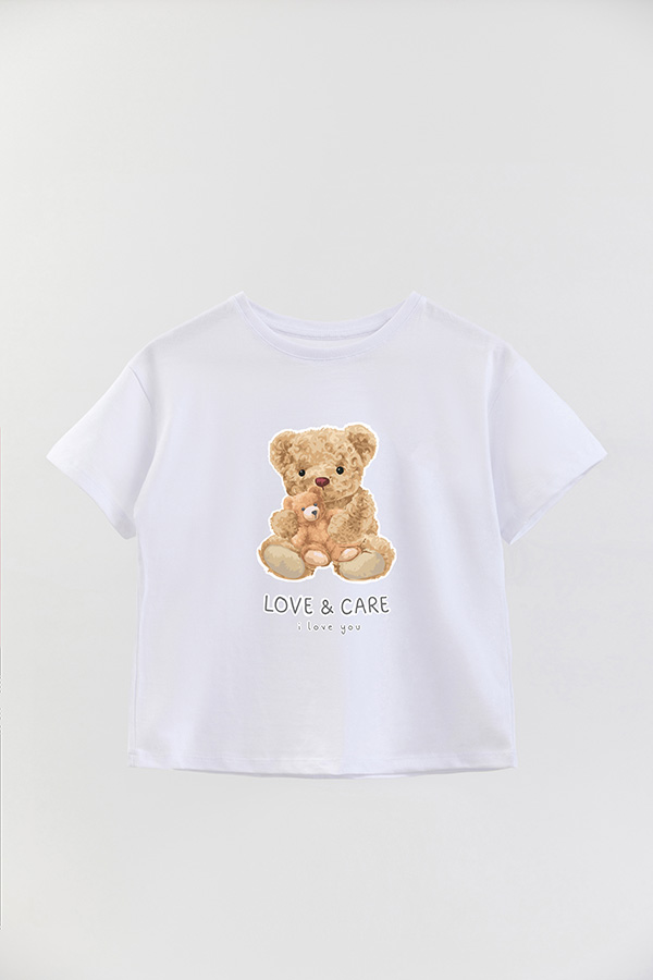 REMERA GB OVERSIZE LOVE AND CARE