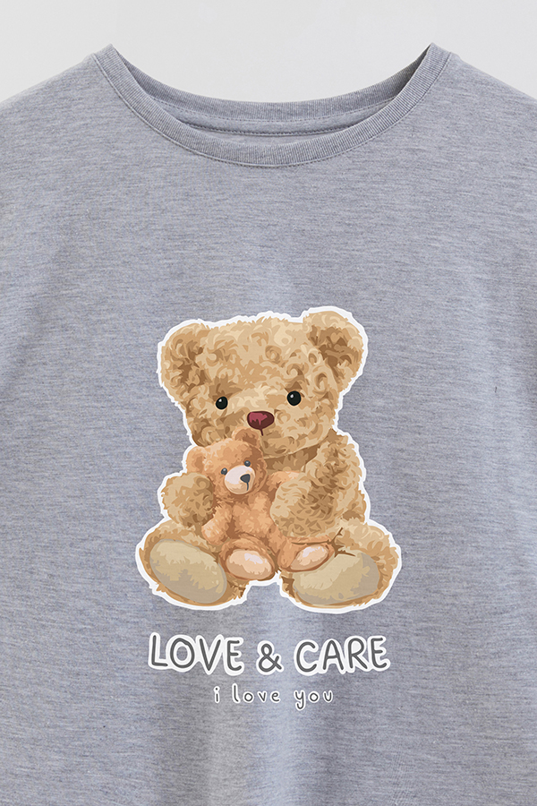 REMERA GB OVERSIZE LOVE AND CARE