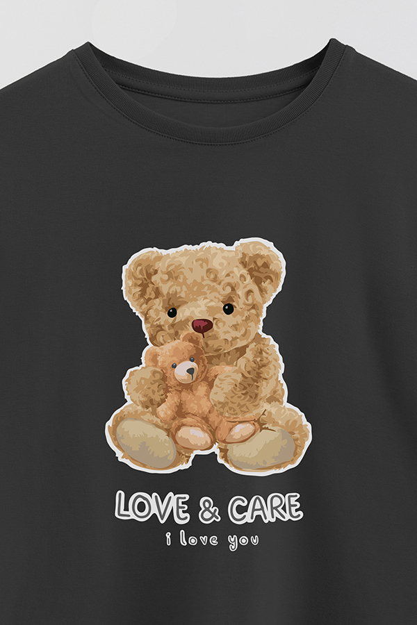 REMERA GB OVERSIZE LOVE AND CARE