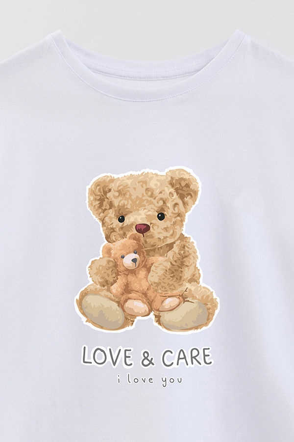 REMERA GB OVERSIZE LOVE AND CARE
