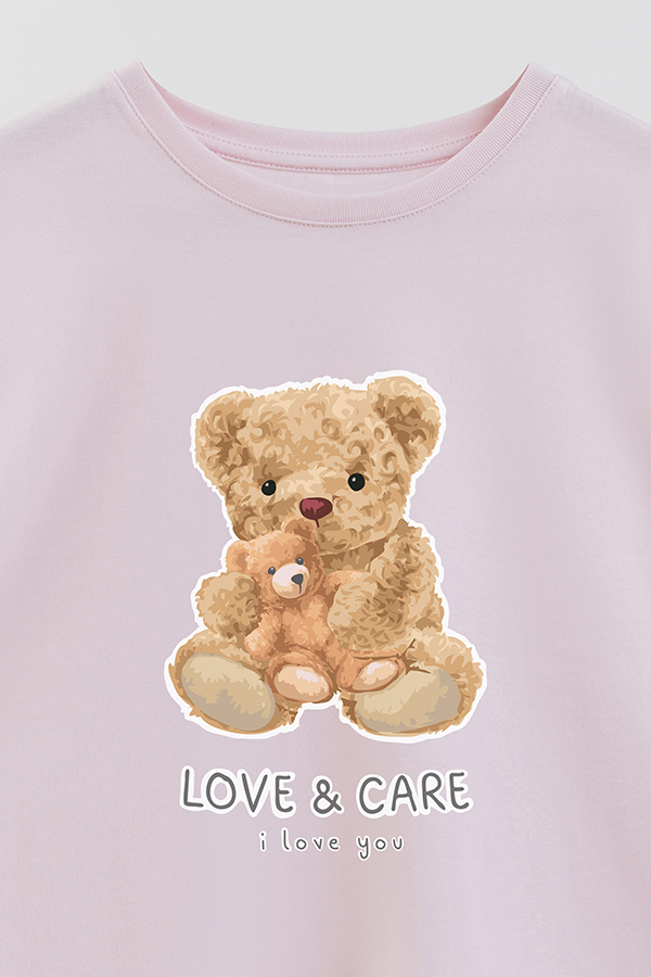 REMERA GB OVERSIZE LOVE AND CARE