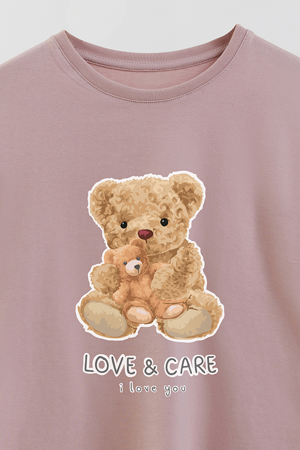 REMERA GB OVERSIZE LOVE AND CARE
