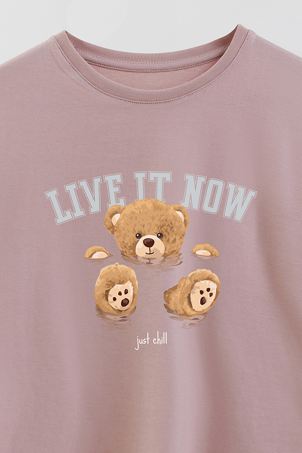 REMERA GB OVERSIZE LIVE IT KNOW