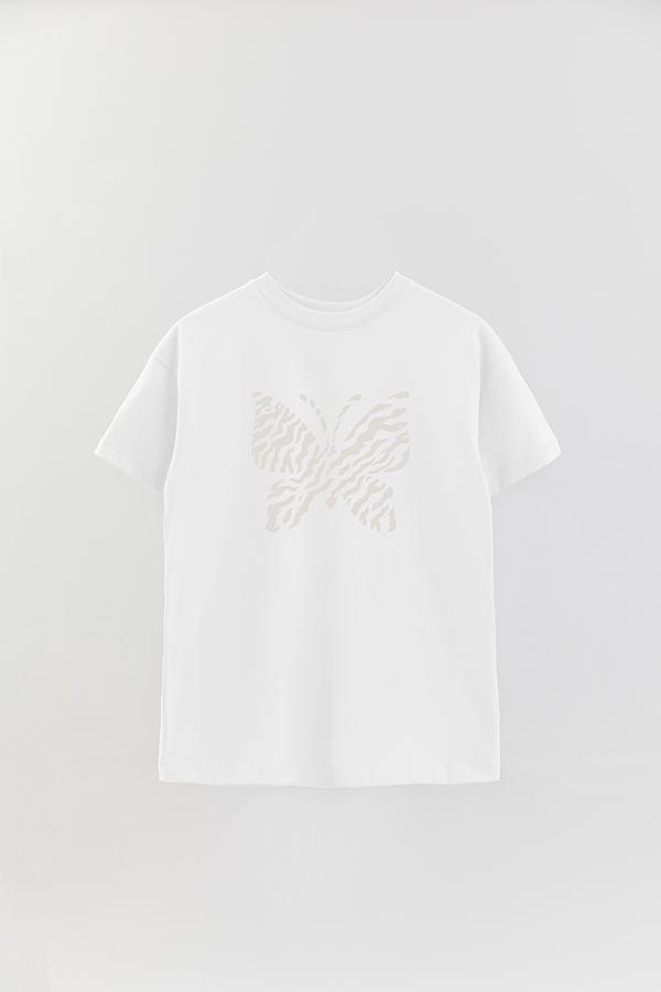 REMERA OVER ESTAMPADA TGR BUTTERFLY