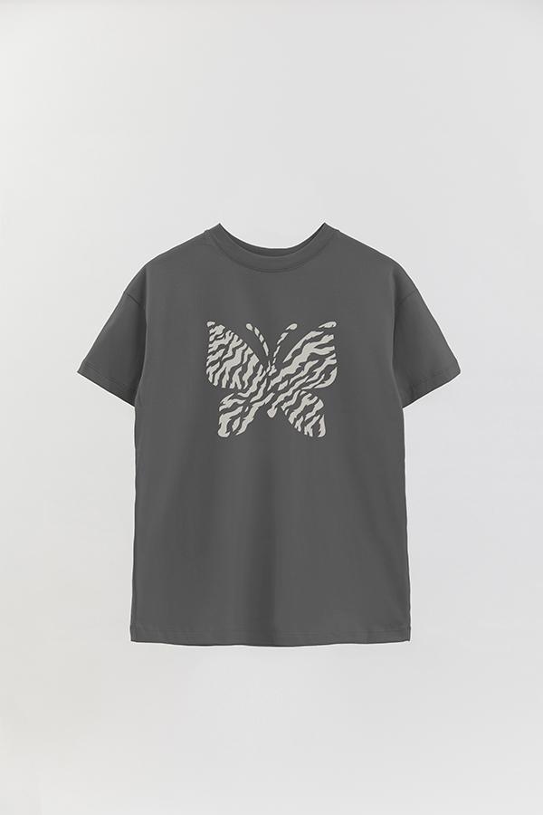 REMERA OVER ESTAMPADA TGR BUTTERFLY