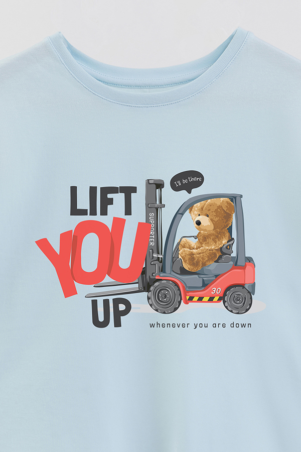 REMERA GB OVERSIZE LIFT YOU UP
