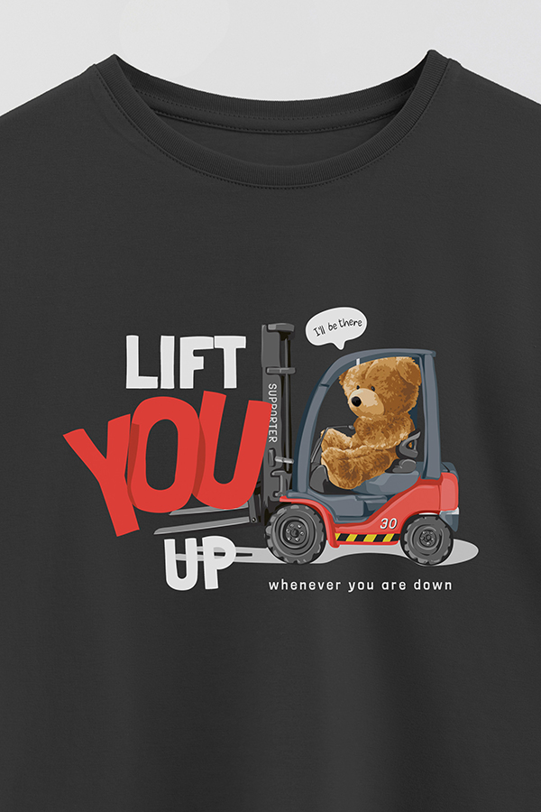REMERA GB OVERSIZE LIFT YOU UP