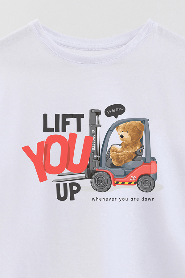 REMERA GB OVERSIZE LIFT YOU UP