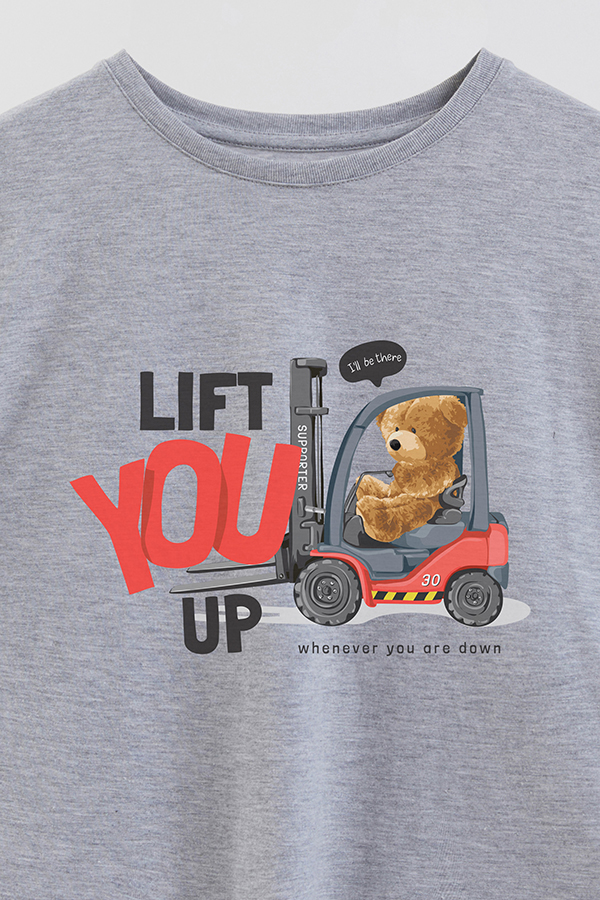 REMERA GB OVERSIZE LIFT YOU UP
