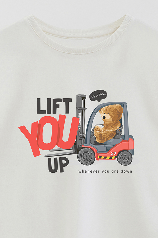 REMERA GB OVERSIZE LIFT YOU UP