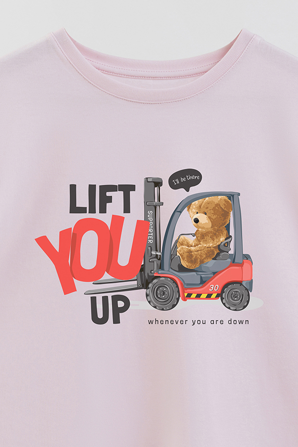 REMERA GB OVERSIZE LIFT YOU UP