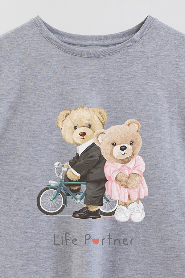 REMERA GB OVERSIZE LIFE PARTNER