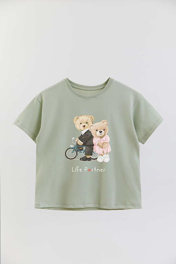 REMERA GB OVERSIZE LIFE PARTNER