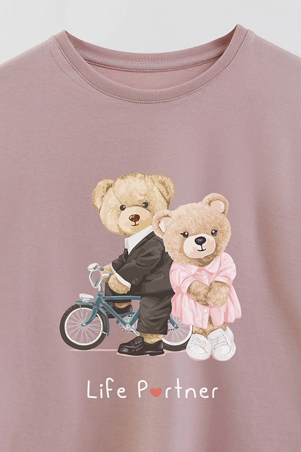 REMERA GB OVERSIZE LIFE PARTNER