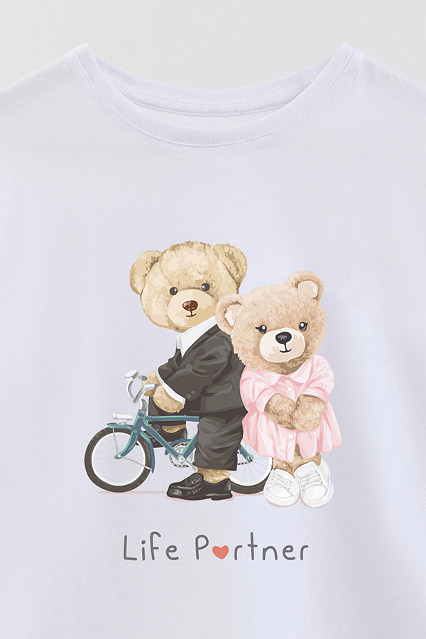 REMERA GB OVERSIZE LIFE PARTNER