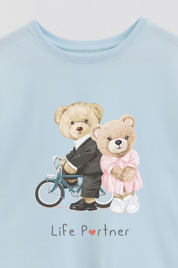 REMERA GB OVERSIZE LIFE PARTNER