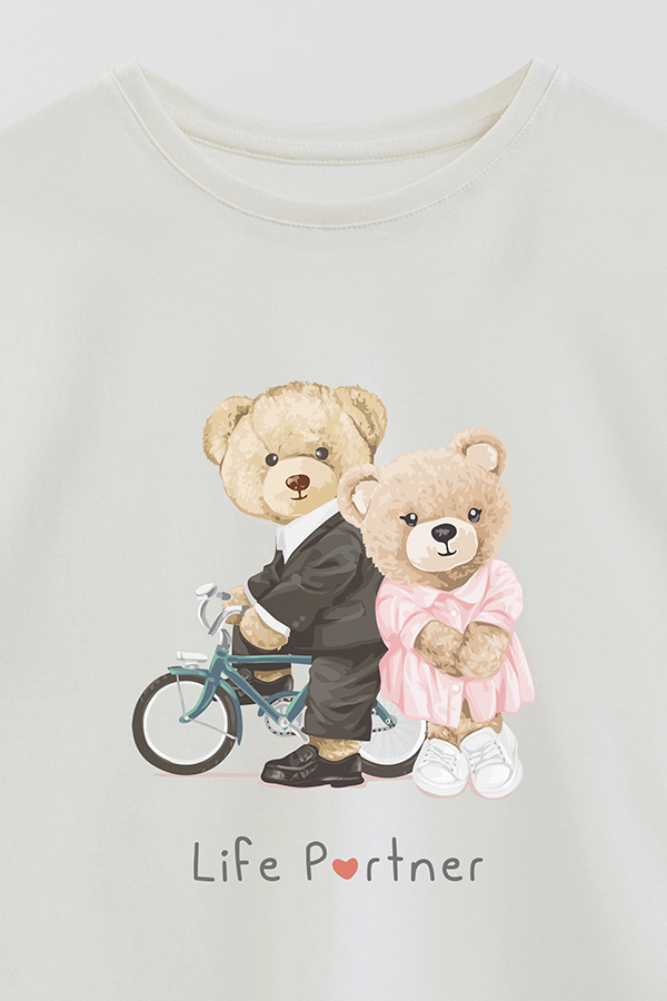 REMERA GB OVERSIZE LIFE PARTNER