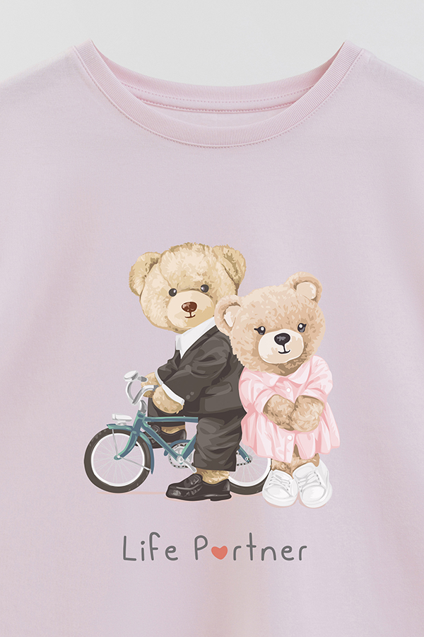 REMERA GB OVERSIZE LIFE PARTNER