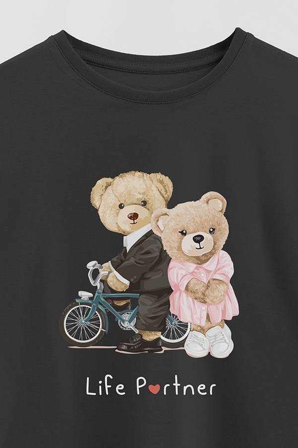 REMERA GB OVERSIZE LIFE PARTNER