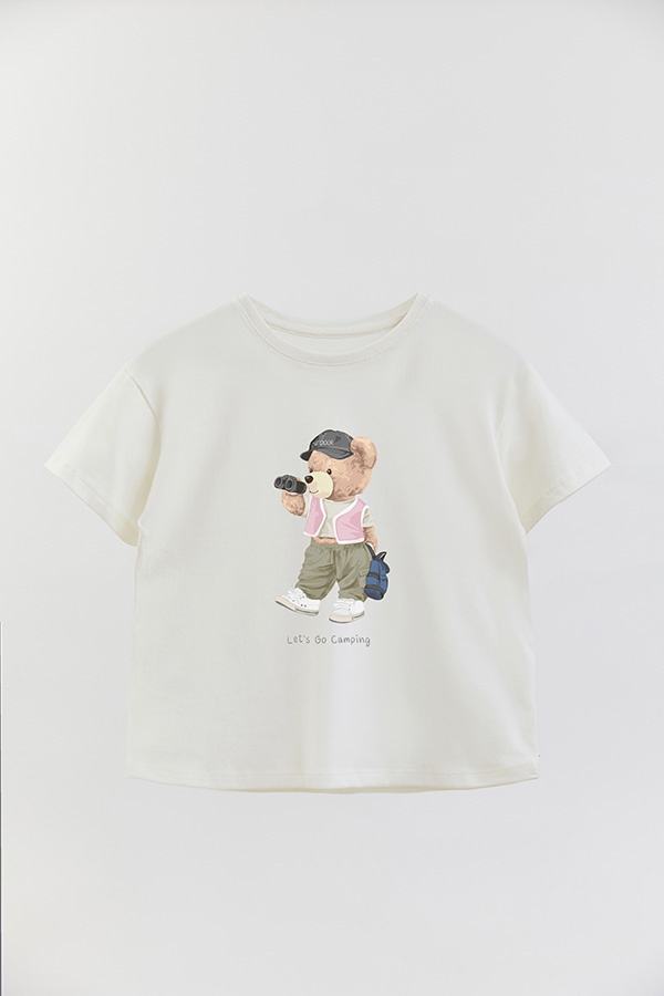 REMERA GB OVERSIZE LETS GO CAMPING