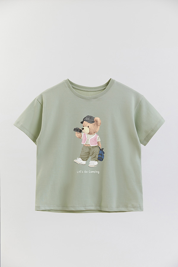 REMERA GB OVERSIZE LETS GO CAMPING