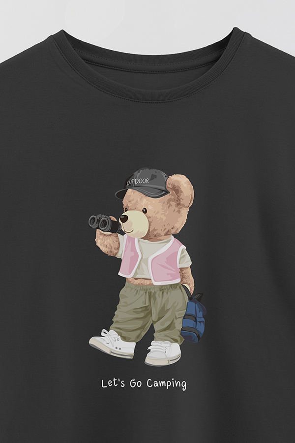 REMERA GB OVERSIZE LETS GO CAMPING