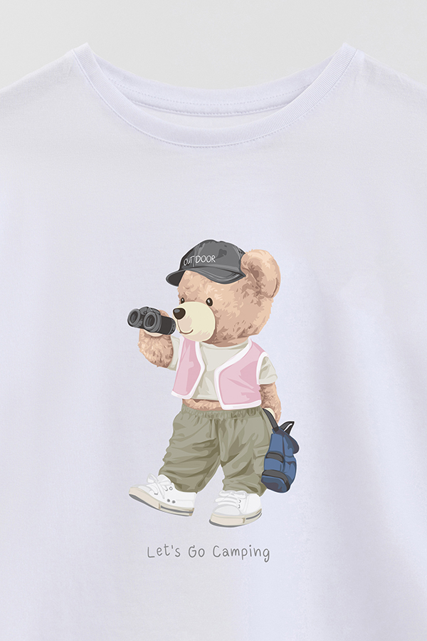REMERA GB OVERSIZE LETS GO CAMPING