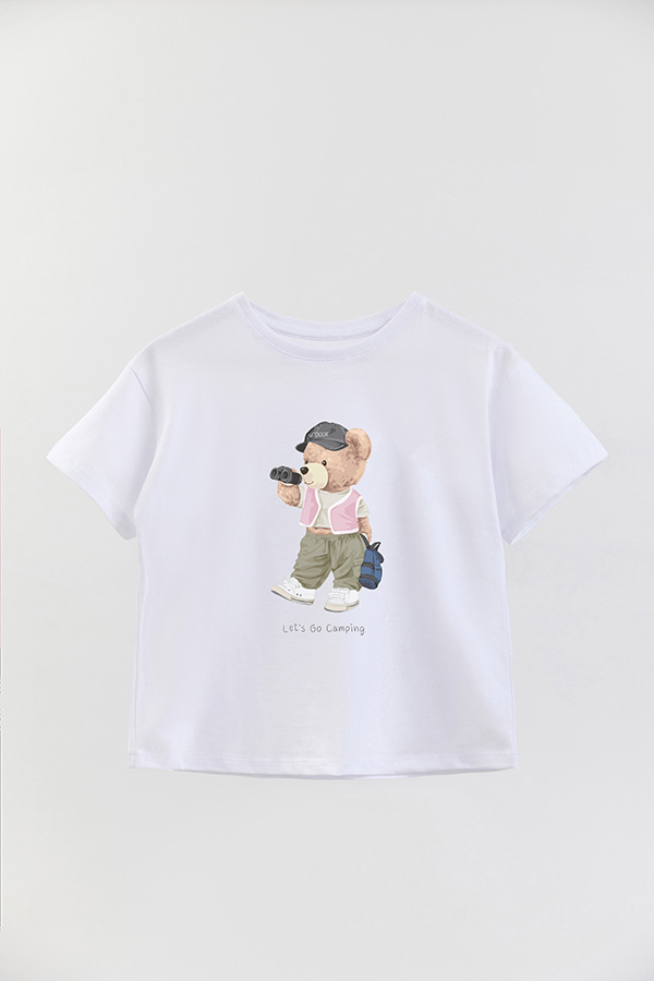 REMERA GB OVERSIZE LETS GO CAMPING